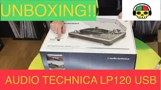 UNBOXING! Audio Technica AT-LP120-USB (ENGLISH SUBTITLES) Tutorial, montaje y calibrado - Easy setup