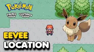 How To Get EEVEE In Pokemon Fire Red & Leaf Green