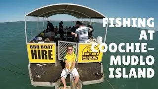 FISHING AT COOCHIEMUDLO ISLAND, MORETON BAY, QUEENSLAND