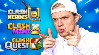 THREE *NEW* SUPERCELL GAMES! | Clash Quest, Clash Mini, Clash Heroes