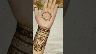 Party Mehndi design tutorial #handwork #art #mehndi #mehndidesign #mehndiborder #partymehndidesign