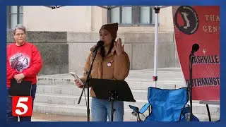 People's March brings hundreds to Nashville's Public Square
