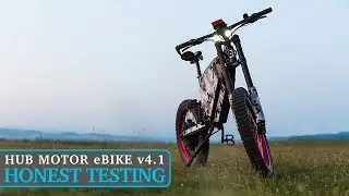 Testing Lightweight Electric Motorcycle w/ Pedals - 13kW Power!