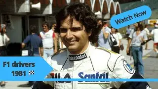 Formula 1 drivers season #32 🏁 1981 #formula1