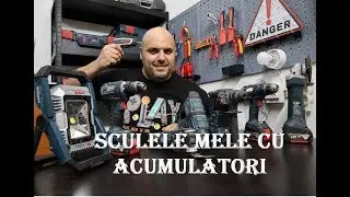 #Electricianul - Sculele mele cu acumulatori