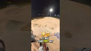 HE SENT IT! 😳🤯 #shorts #bmx #bikepark #skatepark #fyp #fail #bicycle #bmxplus #bmxlife #bmxbike