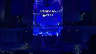 Wonder of the seas Intense show at the aqua theater #royalcaribbean #wonderoftheseas