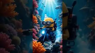 funny minion video|cartoon animation short|underwater minion|cute minion moments|3d minion animation