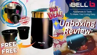 iBELL SEK105BL 500ml Electric Kettle Unboxing! 🔥 | Stainless Steel, Auto Cut-Off & FREE Glasses!