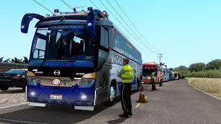 PROBLEMAS CON LA POLICIA 🔥 BUSES ECUADOR ACCIDENTE GUAYAQUIL