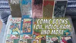 HOLOGRAM, FOIL AND MORE COMIC BOOKS