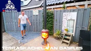 TERRASKACHEL VAN GASFLES