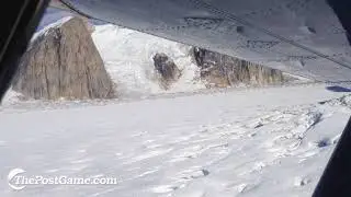 Takeoff From A Glacier In Alaska