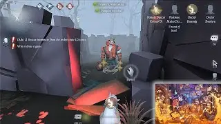 Identity V Gameplay 2020 Human or BOT Walking like a ROCKET