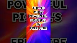 Top 10 most powerful guns in free fire              #shorts#freefireshorts