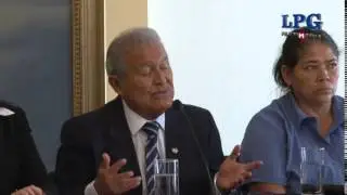 Presidente S&aacute;nchez Cer&eacute;n reacciona ante desafuero de diputada de Escobar