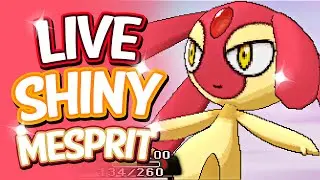 Live Shiny Mesprit After 140 Soft Resets - Pokemon Omega Ruby