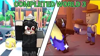 I found Flamingo & Completed World 3 in YouTube Legends! | (Roblox)