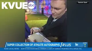 Collector secures collection of autographs from Babe Ruth, Tom Brady and more