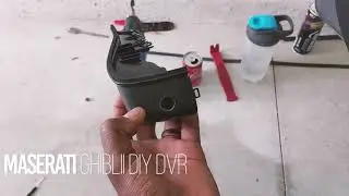 Maserati Ghibli Rain Sensor Cap DIY DVR Camera