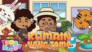 KUMAIN NANG TAMA | Animated Filipino Nursery Rhyme | TARA NA KIDS TV