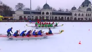 International Ice Dragon Boat Series - Hungary