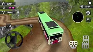 Off road Coach Tourist Bus Driver [Android Gameplay]