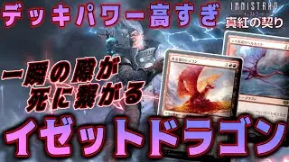【MTGアリーナ】禁止来ない限り環境に居座り続けるだろう   一瞬でも隙を見せたら終わりなイゼットドラゴン【イニストラード：真紅の契り】