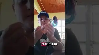 como hacer una linea para carnadas vivas medianas #pesca #linea #tutorial #viral #estoyempezando