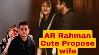 AR Rahman Cute Reactions With Wife | Ar rahman wife
