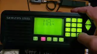 SEA 235 HF SSM Marine Radio Telephone / Transceiver - Listening on 80 meterband