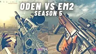 ODEN vs EM2 in WARZONE: CW SEASON 5 | Gun Comparison Montage | Plunder Gameplay