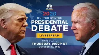 President Trump and former VP Joe Biden face off in final presidential debate &mdash; 10/22/2020