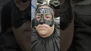 Garnier black charcoal face mask || Garnier skinactive black peel off face mask with charcoal 😱😱💥😱