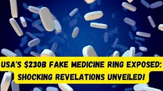 USA's $230B Fake Medicine Ring Exposed: Shocking Revelations Unveiled!