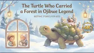 Fairy Tale History For Sleep | The Turtle Who Carried a Forest in Ojibwe Legend 🌙🐢🌲