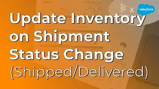 Update Inventory on Shipment Status Change #salesforce