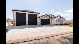 More Modern Double RV Garage on One Level