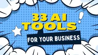 AI Tools Boost Your Business In 11 Varied Fields!!