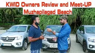 Renault KWID owners Review and meet-up Muzhappilagad drive in beach Malayalam