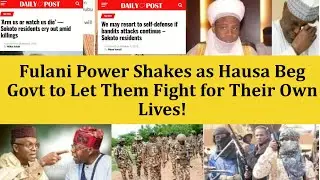 Breaking: Tension Everywhere as Fulani Grip Fades, Hausa Demand Ammunition for Protection!