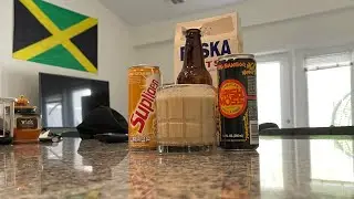 How to make Jamaican Power punch￼/Bedroom bully￼/Strong back￼ with okra oats peanut and Guinness￼