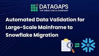 Automated Data Validation for Large-Scale Mainframe-to-Snowflake Migration | Datagaps Case Study