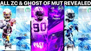 ALL ZERO CHILL & GHOST OF MUT PLAYERS PART 3  REVEALED MADDEN 25 #shorts #madden25