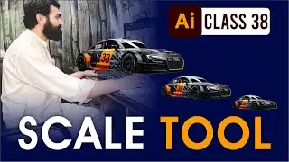 Scale Tool in Adobe Illustrator | Object Resize Karna Seekhein (Urdu/Hindi)