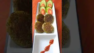 #1 Crispy Hara Bhara Kabab | Healthy Green Veg Snack 🔥