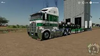 Farming Simulator 19 - Assembling Double Jeep Dollies & Quad Axle Low Loader with a Kenworth K200.