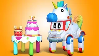 Happy birthday, Super Unicorn Truck! | Super Truck | Car City World App