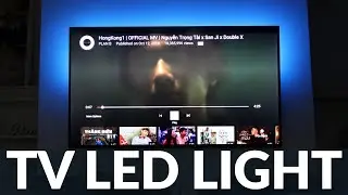 TV LED Strip Lights REVIEW - USB TV Backlight with Remote