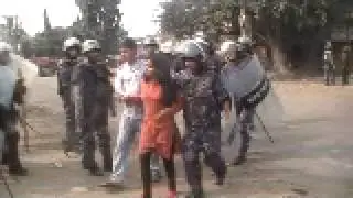 Simara conflict local protest